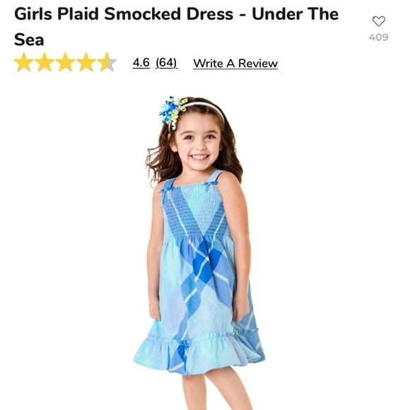 Girls Gymboree plaid smocked dress 👗 NWT - Picture 1 of 7